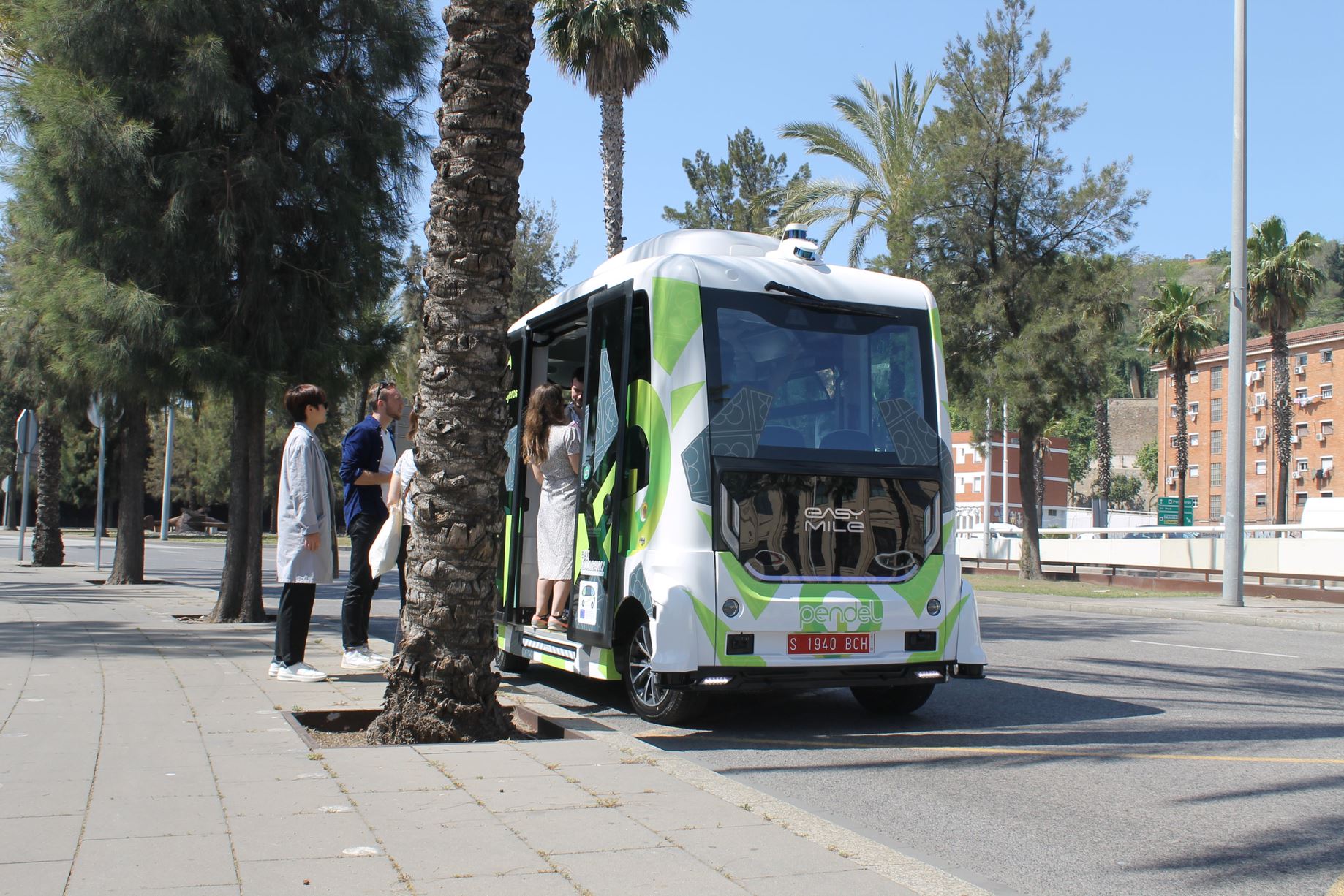 Autonome shuttle binnen Ride2Autonomy